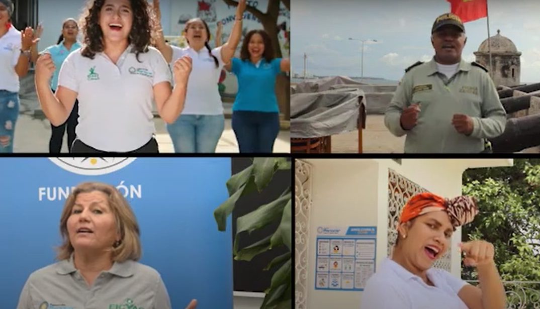 Lanzamiento de la canción «Los buenos somos más» Colombia unida contra la ESCNNA