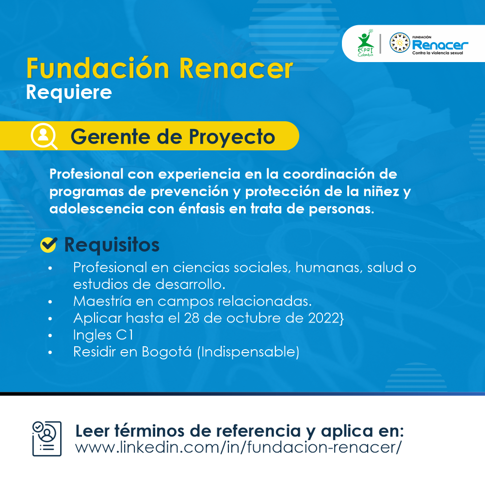 Buscamos Gerente de Proyecto