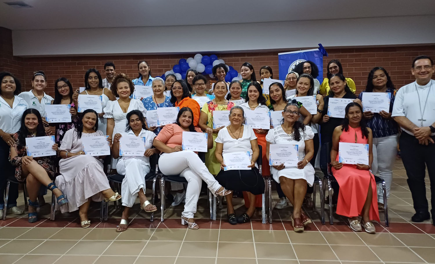 40 catequistas de la Diócesis de Riohacha se certifican como agentes protectores de niñas, niños y adolescentes