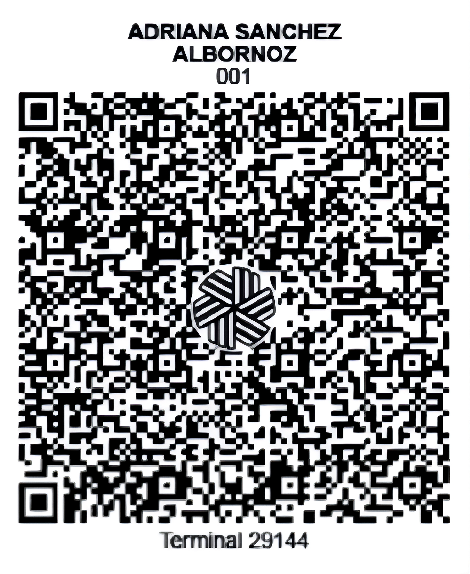 Código QR para donaciones Fundación Renacer